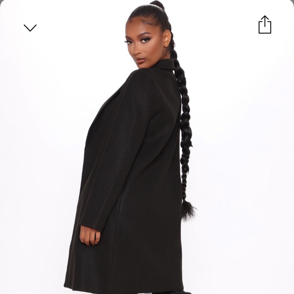 Long night wool coat
